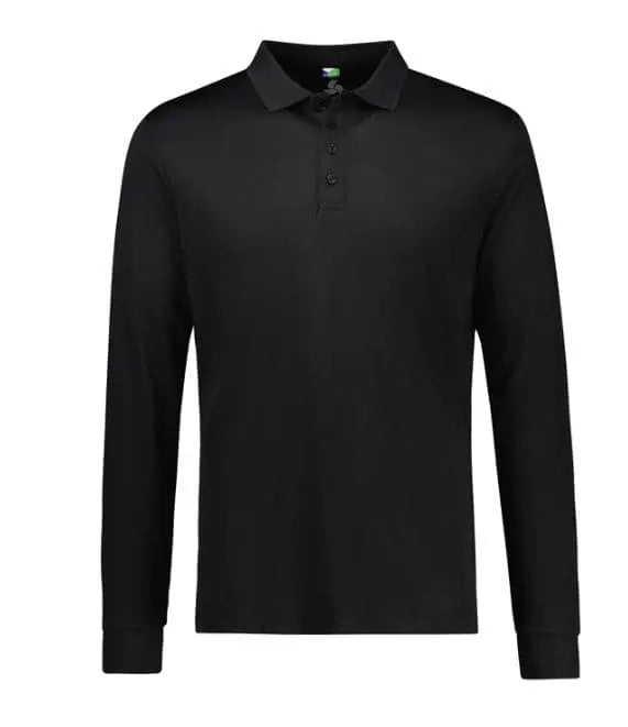 Biz Collection Action Men's Long Sleeve Polo Shirt P206ML Simply Scrubs Australia